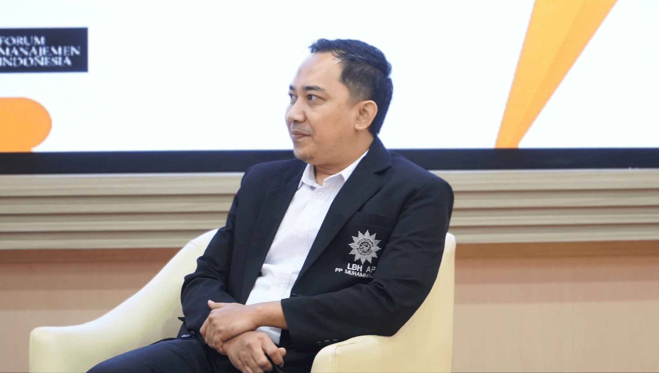 Sesi pemaparan pada Seminar Nasional The Future of Work