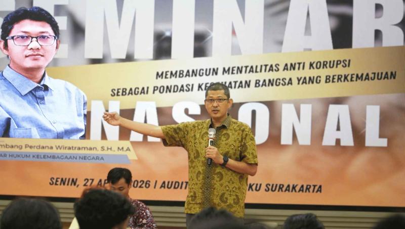 Gelorakan Mentalitas Antikorupsi, S1 Hukum UMPKU Gelar Seminar Nasional untuk Cetak Generasi Berintegritas
